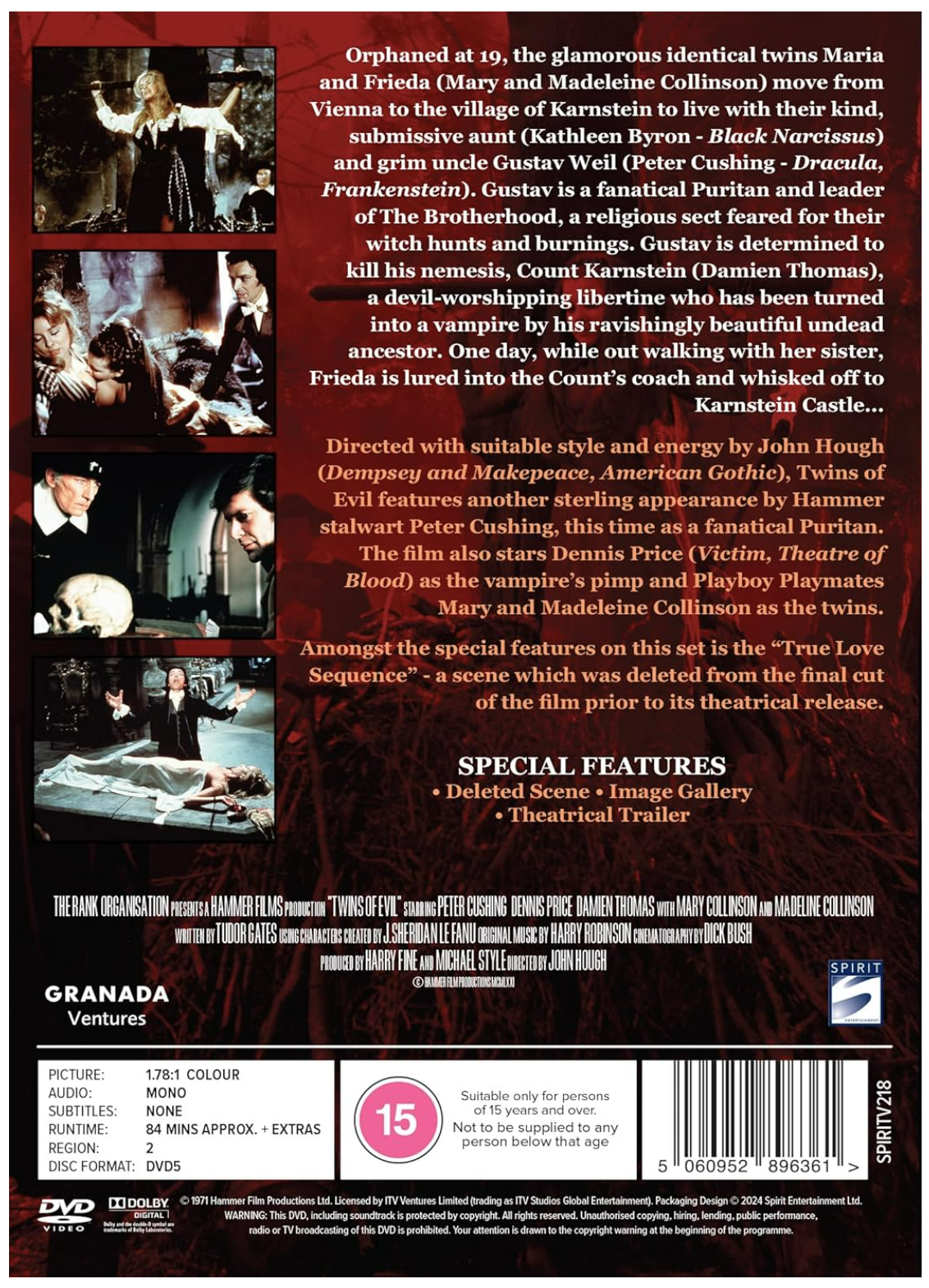 Twins of Evil - DVD
