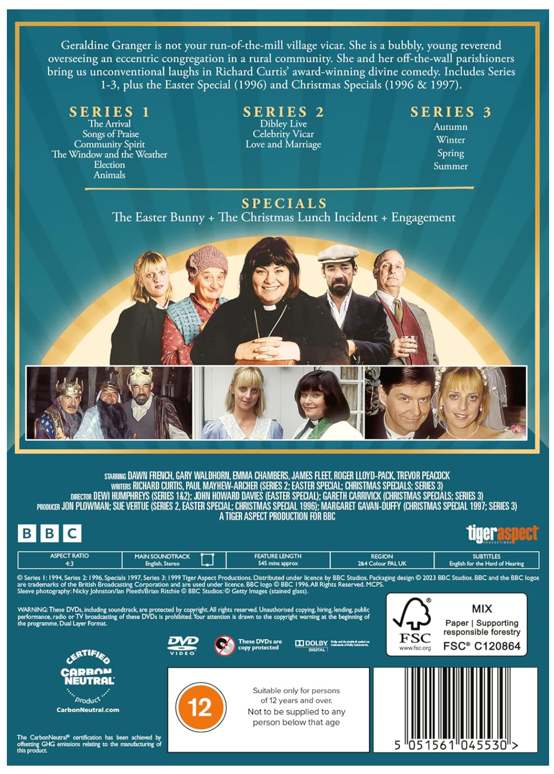 VICAR OF DIBLEY: THE IMMACULATE COLLECTION - DVD