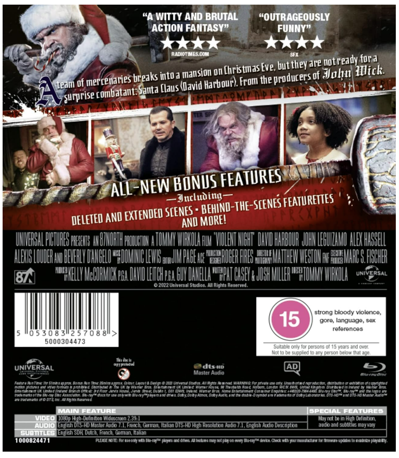 Violent Night - Blu-ray
