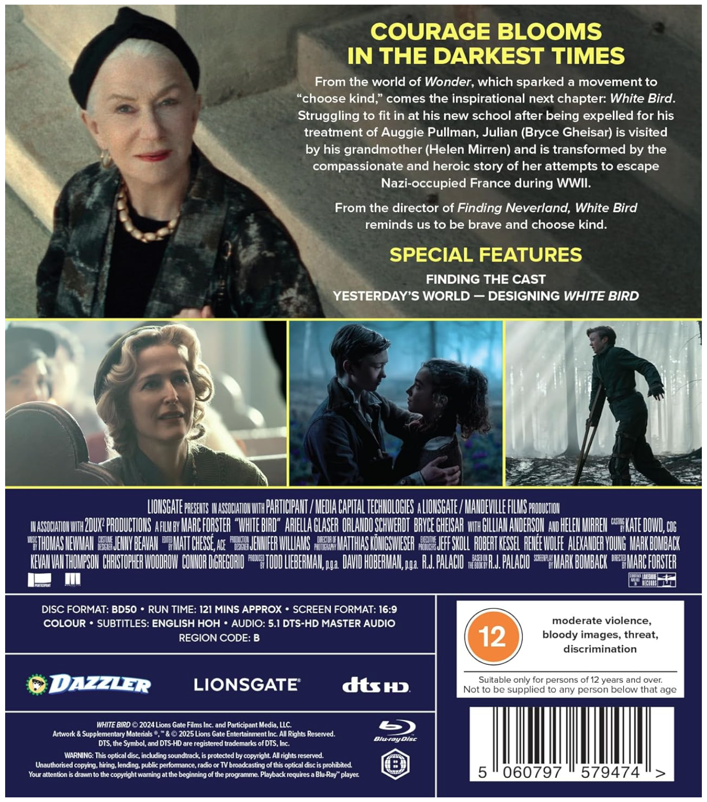 White Bird Blu-Ray