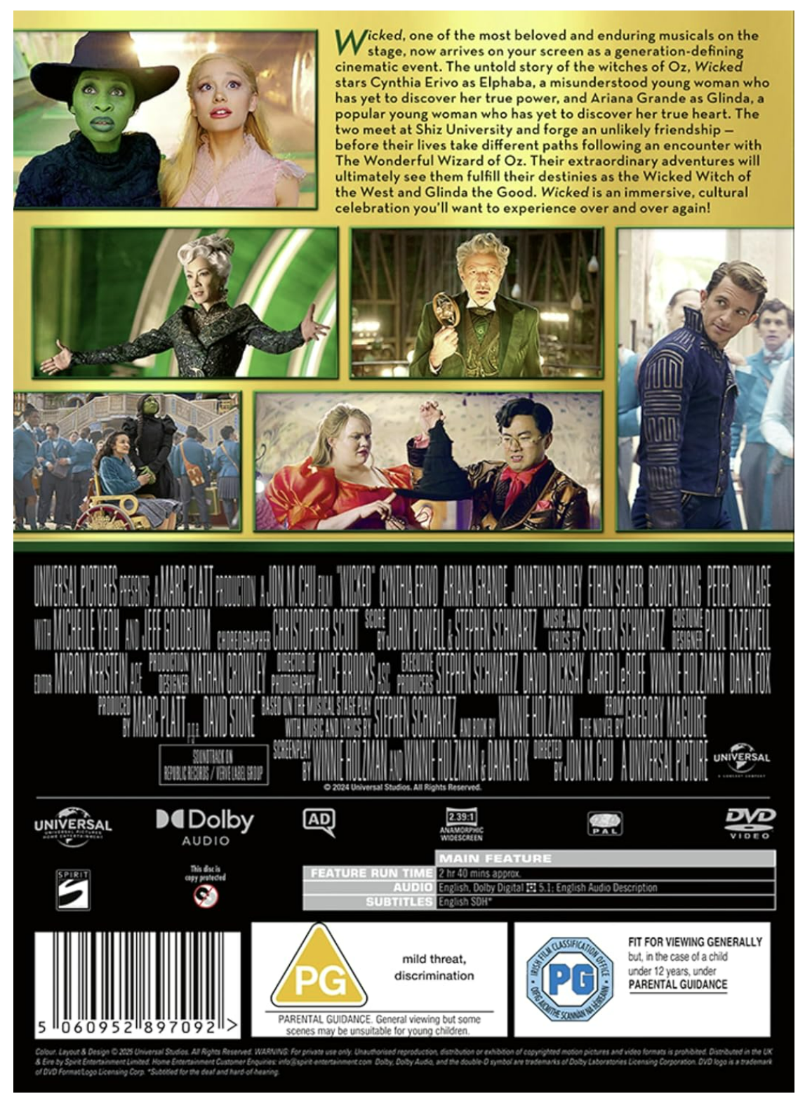 Wicked DVD