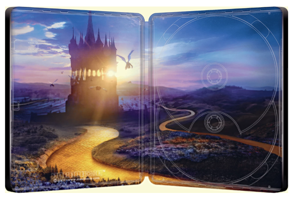 Wicked: For Good 4K UHD & Blu-Ray Steelbook - PRE-ORDER Q1 TBC