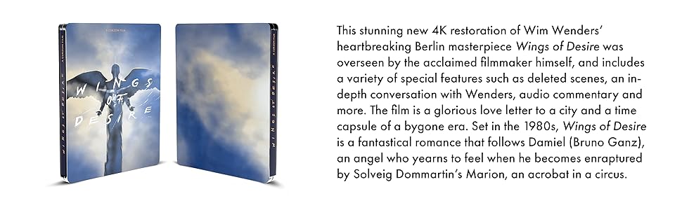 WINGS OF DESIRE STEELBOOK (REWORK 2023)
