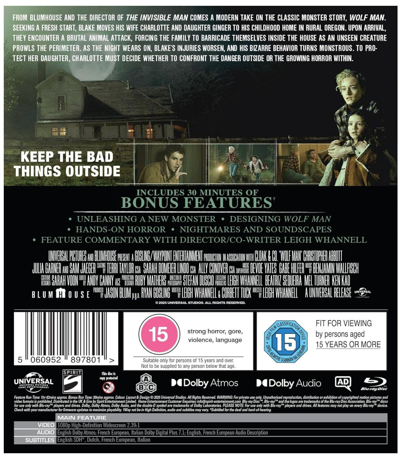 Wolf Man Blu-Ray