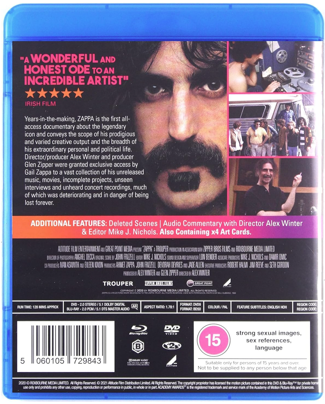 Zappa - Dual Format DVD+Blu-Ray