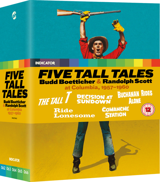FIVE TALL TALES: Budd Boetticher & Randolph Scott at Columbia, 1957-1960 - LE