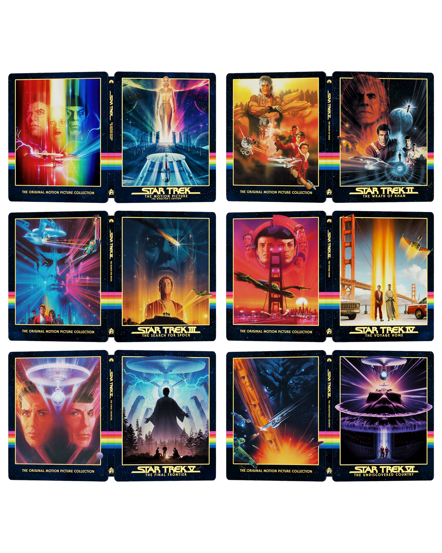 Star Trek: The Original Motion Picture Collection Library Case (1-6) - PRE-ORDER-TBC