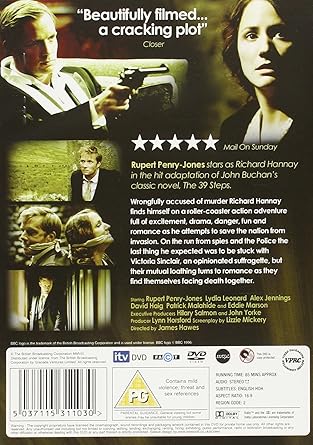 THE 39 STEPS 2008 DVD