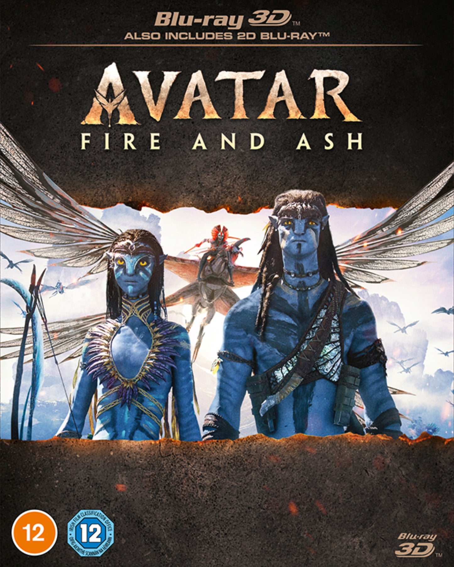Avatar: Fire and Ash 3D + Blu-ray + Blu-ray Bonus disc