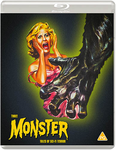 THREE MONSTER TALES OF SCI-FI TERROR (Eureka Classics) Two-Disc Blu-ray