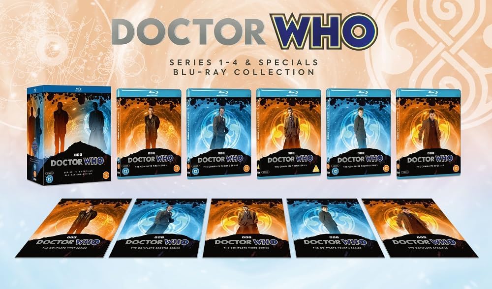 DOCTOR WHO: SERIES 1-4 BLU-RAY-PRE-ORDER-27-NOVEMBER-2025