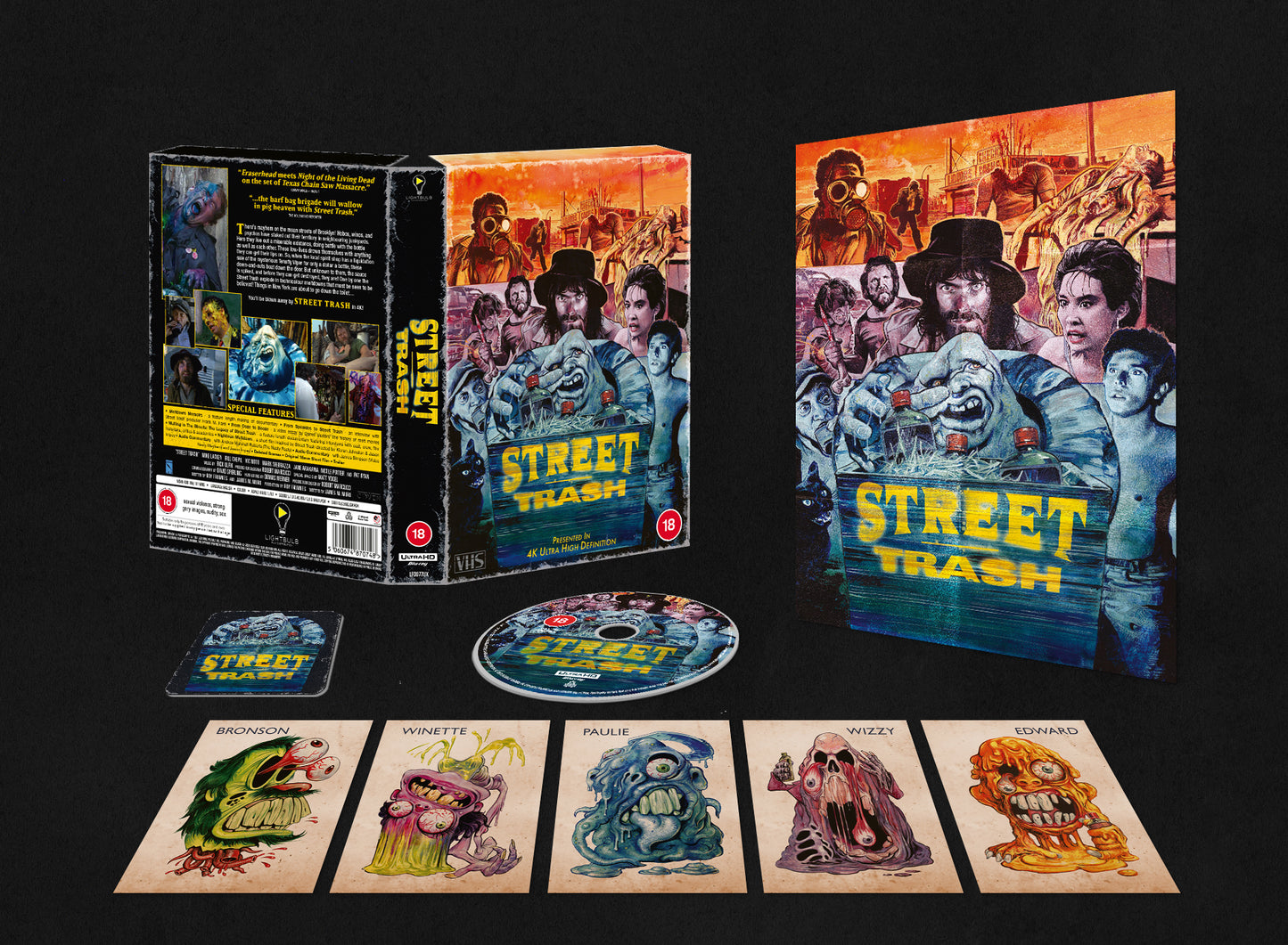 Street Trash: Limited Collector's Edition VHS Box 4K UHD