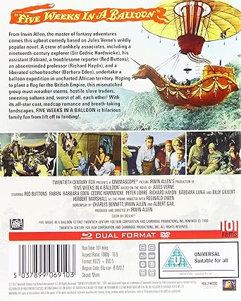 FIVE WEEKS IN A BALLOON [BLU-RAY]