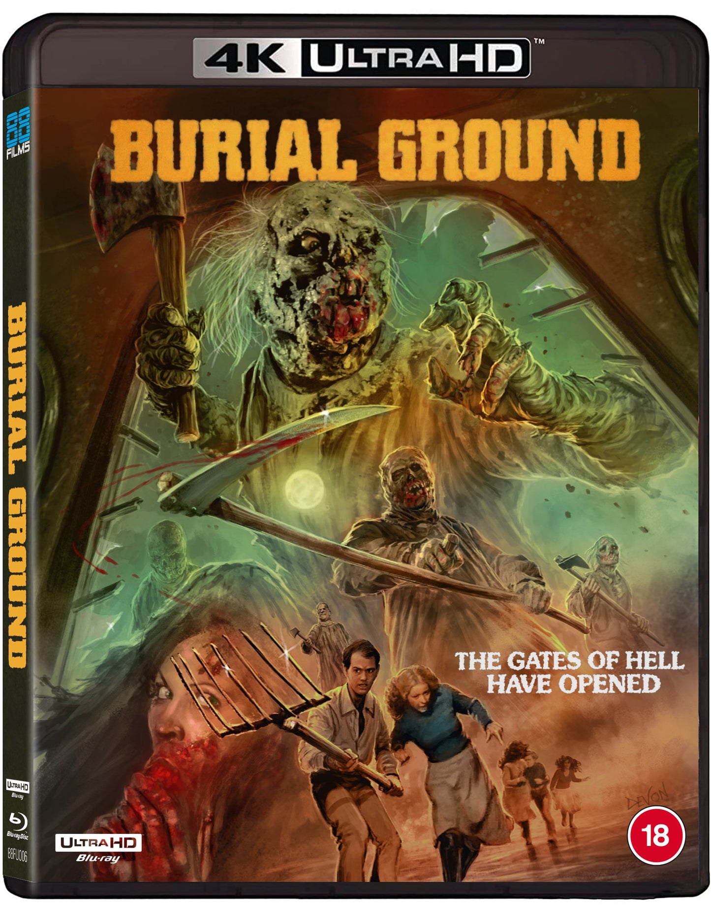 Burial Ground - The Italian Collection 14 (UHD + Blu-ray)