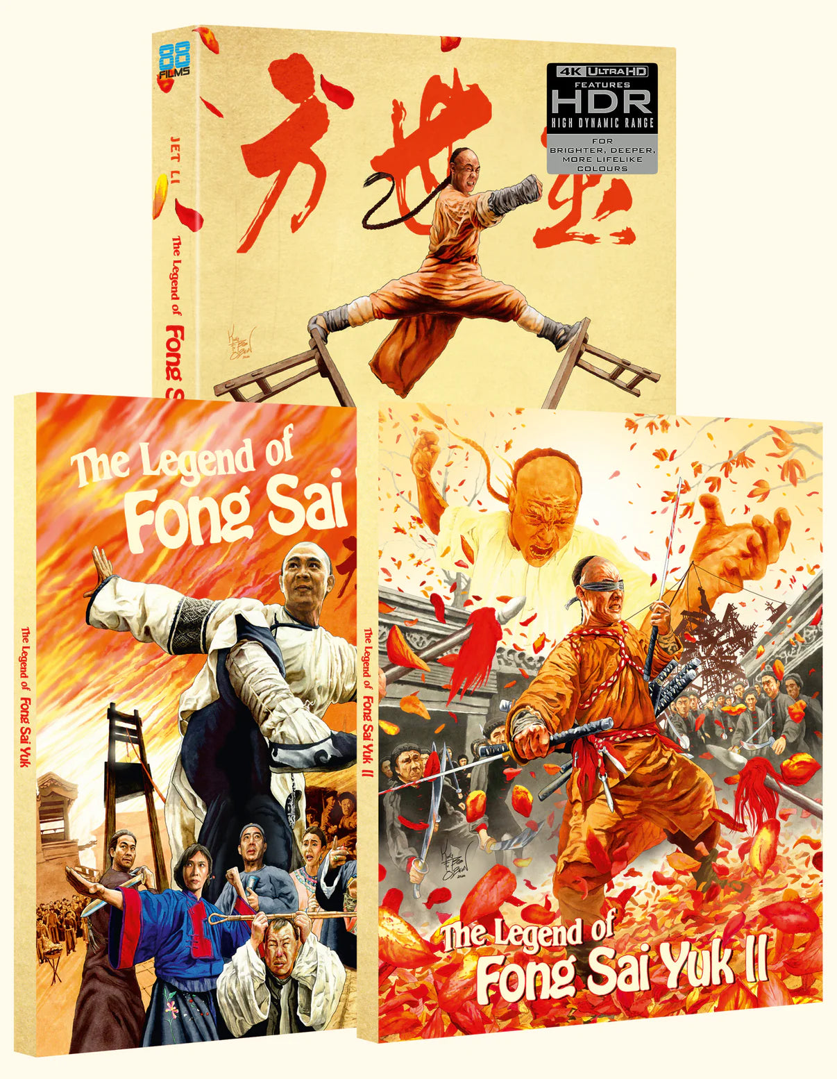 The Legend Of Fong Sai Yuk Collection (4K UHD) - Deluxe Limited Edition