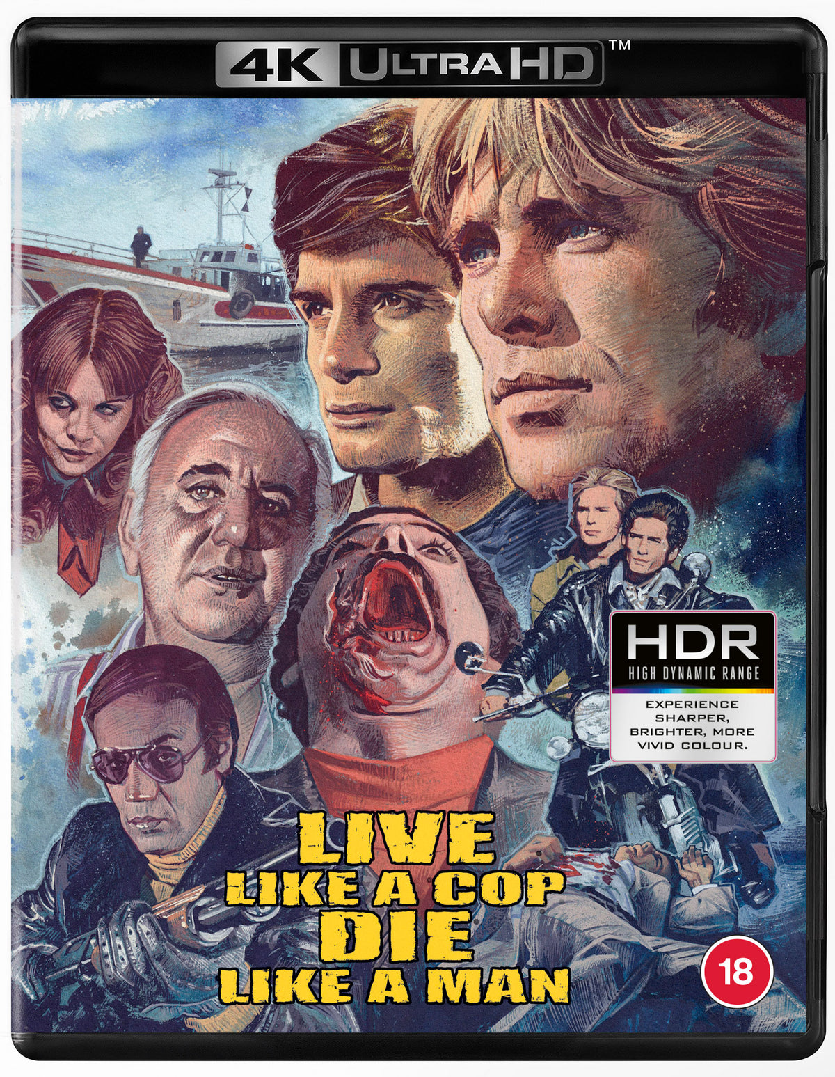 Live Like a Cop, Die Like Man [4K UHD + Blu-ray] - PRE-ORDER-21-DECEMBER-2026
