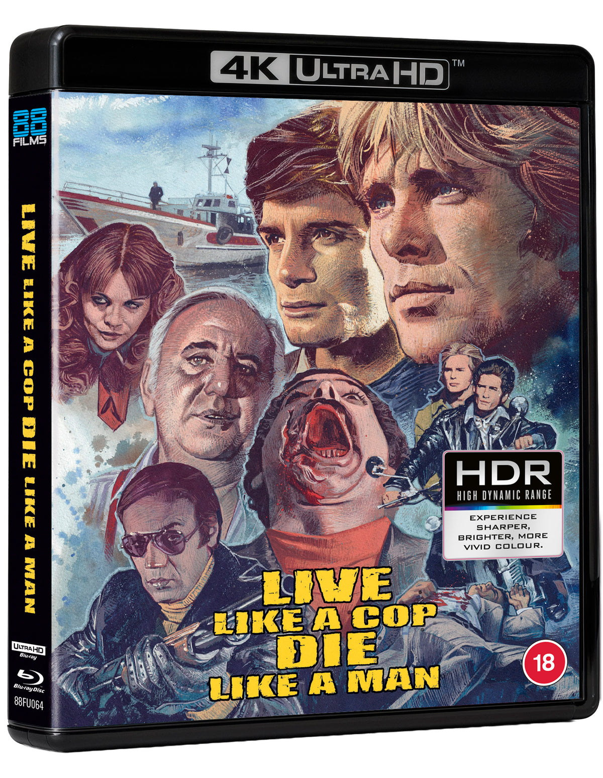 Live Like a Cop, Die Like Man [4K UHD + Blu-ray] - PRE-ORDER-21-DECEMBER-2026