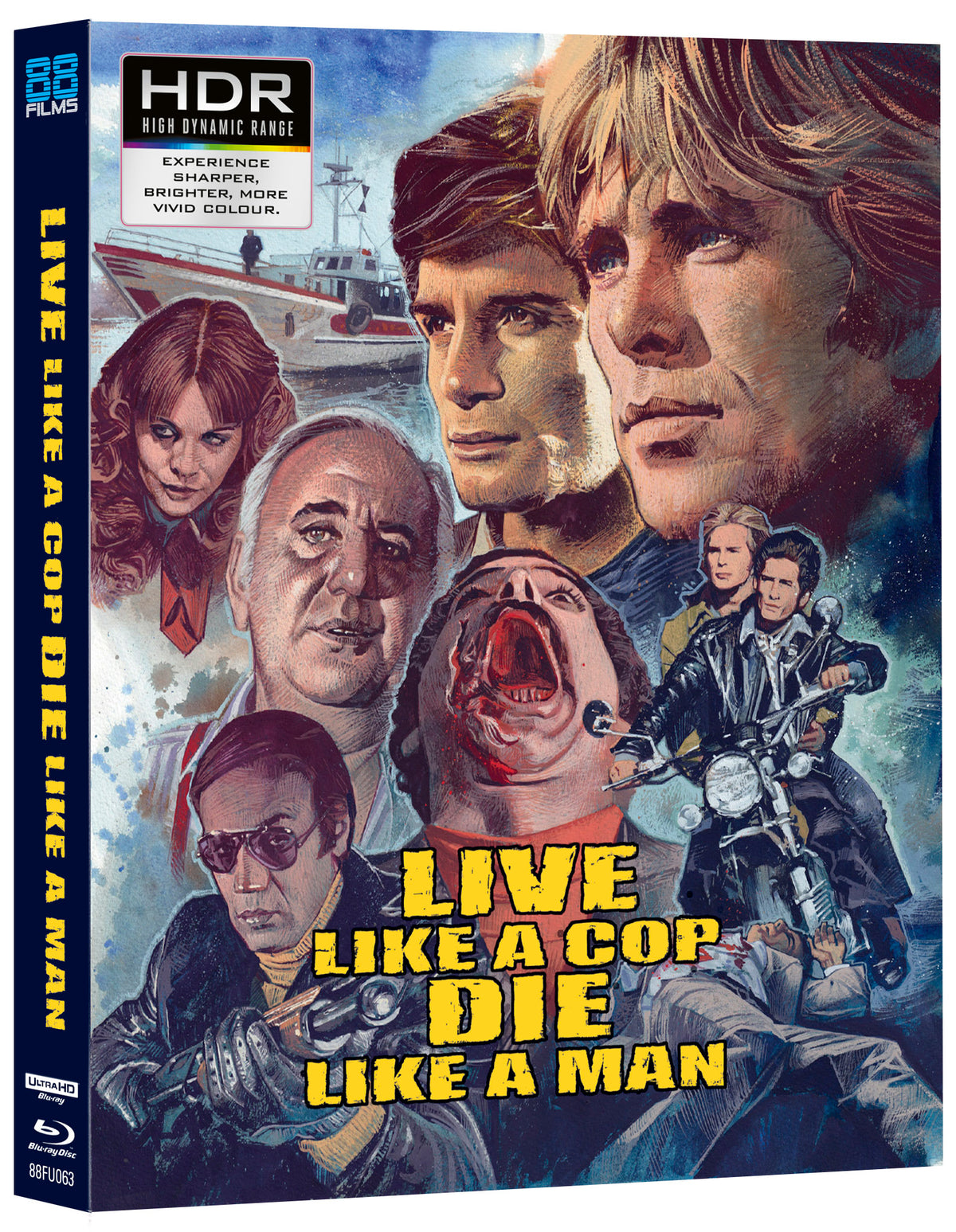 Live Like a Cop, Die Like Man [4K UHD + Blu-ray] - PRE-ORDER-21-DECEMBER-2026