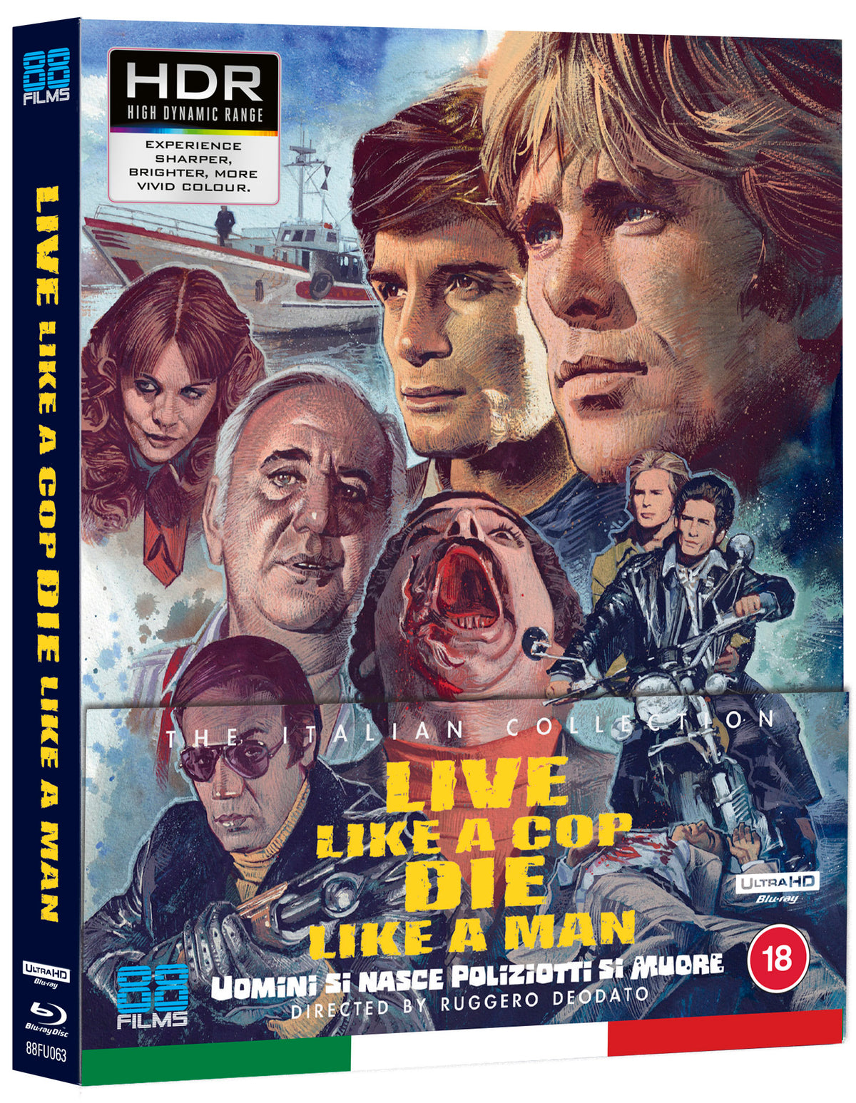 Live Like a Cop, Die Like Man [4K UHD + Blu-ray] - PRE-ORDER-21-DECEMBER-2026
