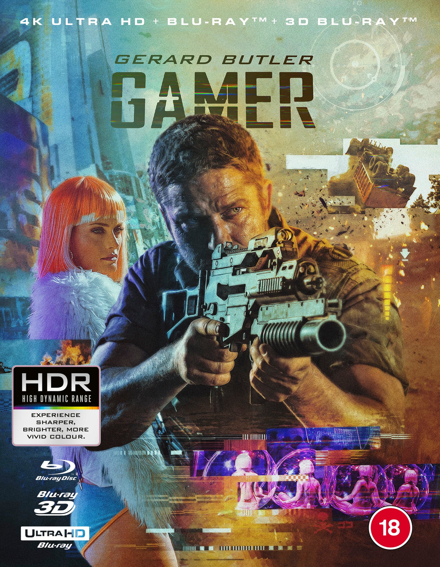 Gamer [4K UHD + 3D Blu-ray + Blu-ray] - PRE-ORDER-16-NOVEMBER-2026