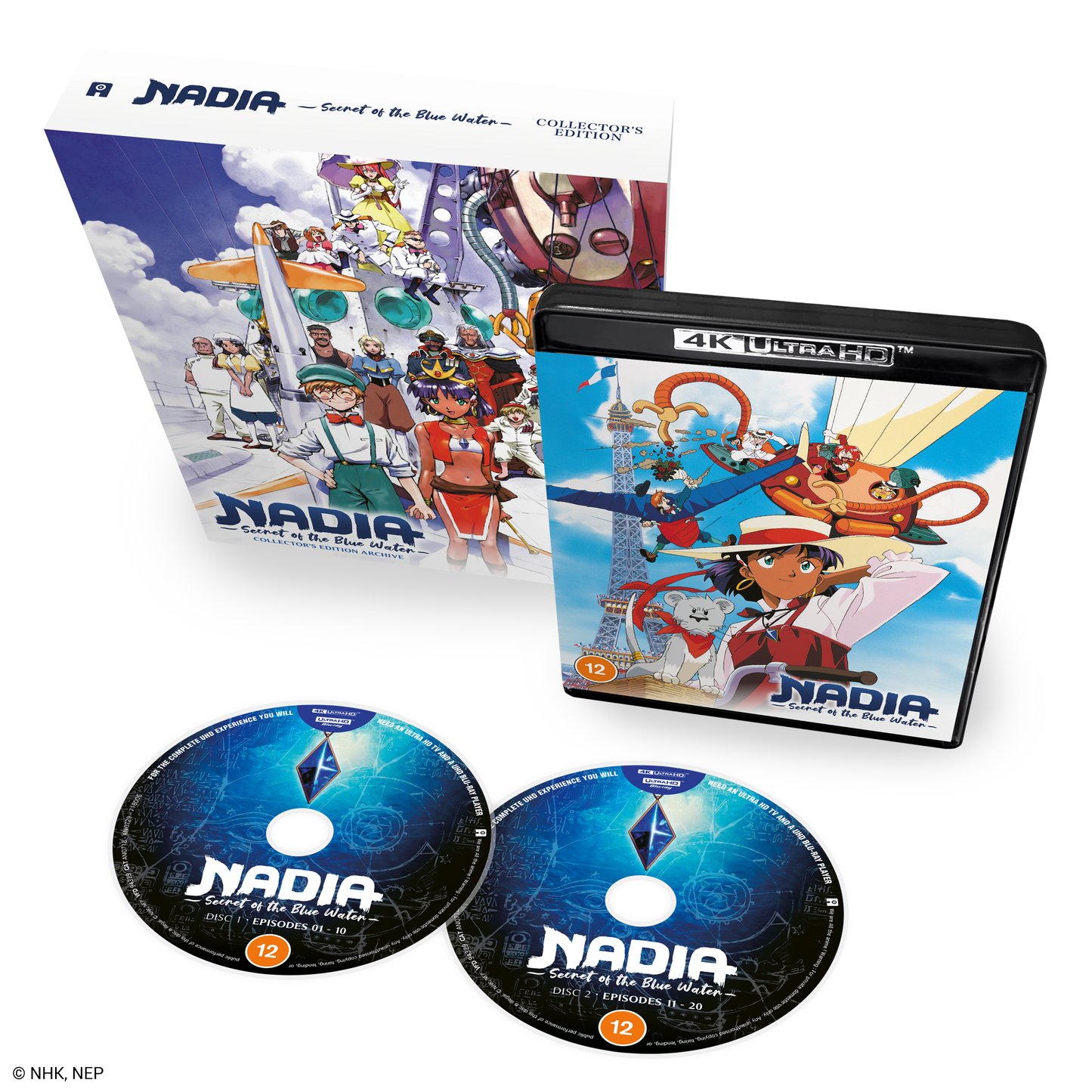 Nadia: The Secret of Blue Water Part 1 - 4K UHD