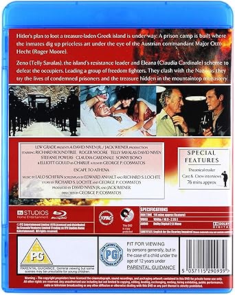 ESCAPE TO ATHENA BLU-RAY