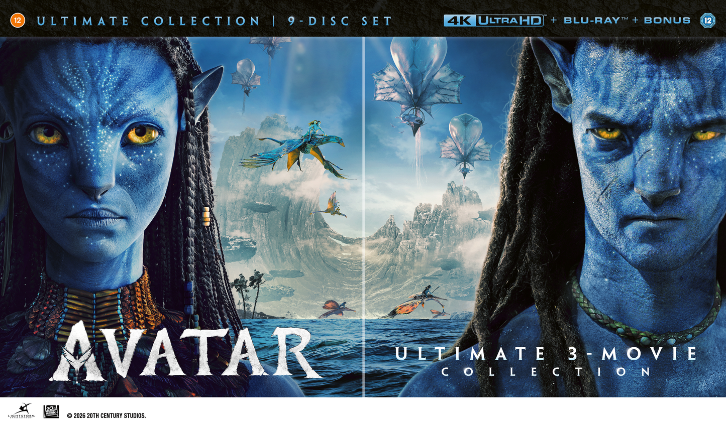 Avatar Ultimate 3 Movie Collection UHD + Blu-ray - Pre-order - 14-SEPTEMBER-2026