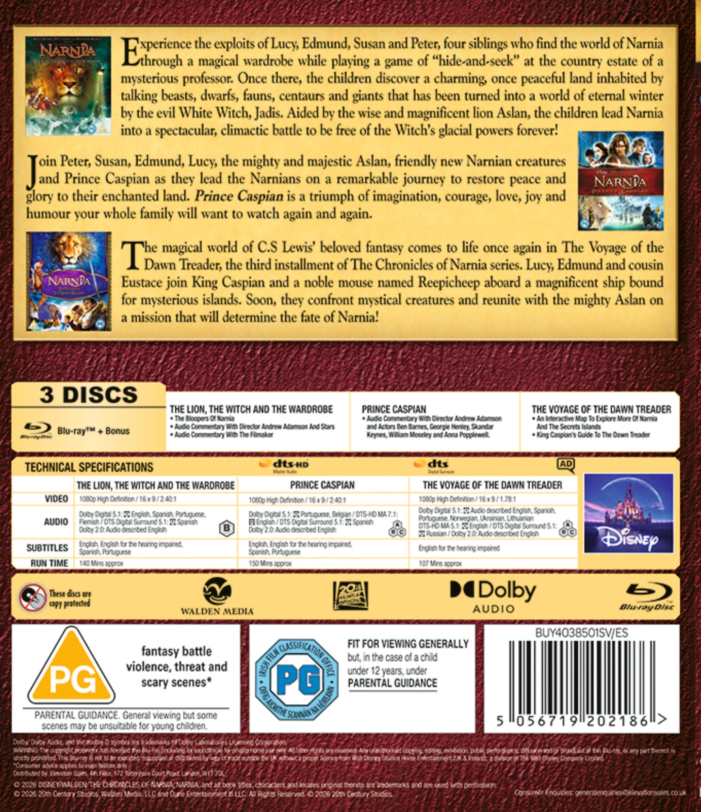 The Chronicles of Narnia: The Trilogy