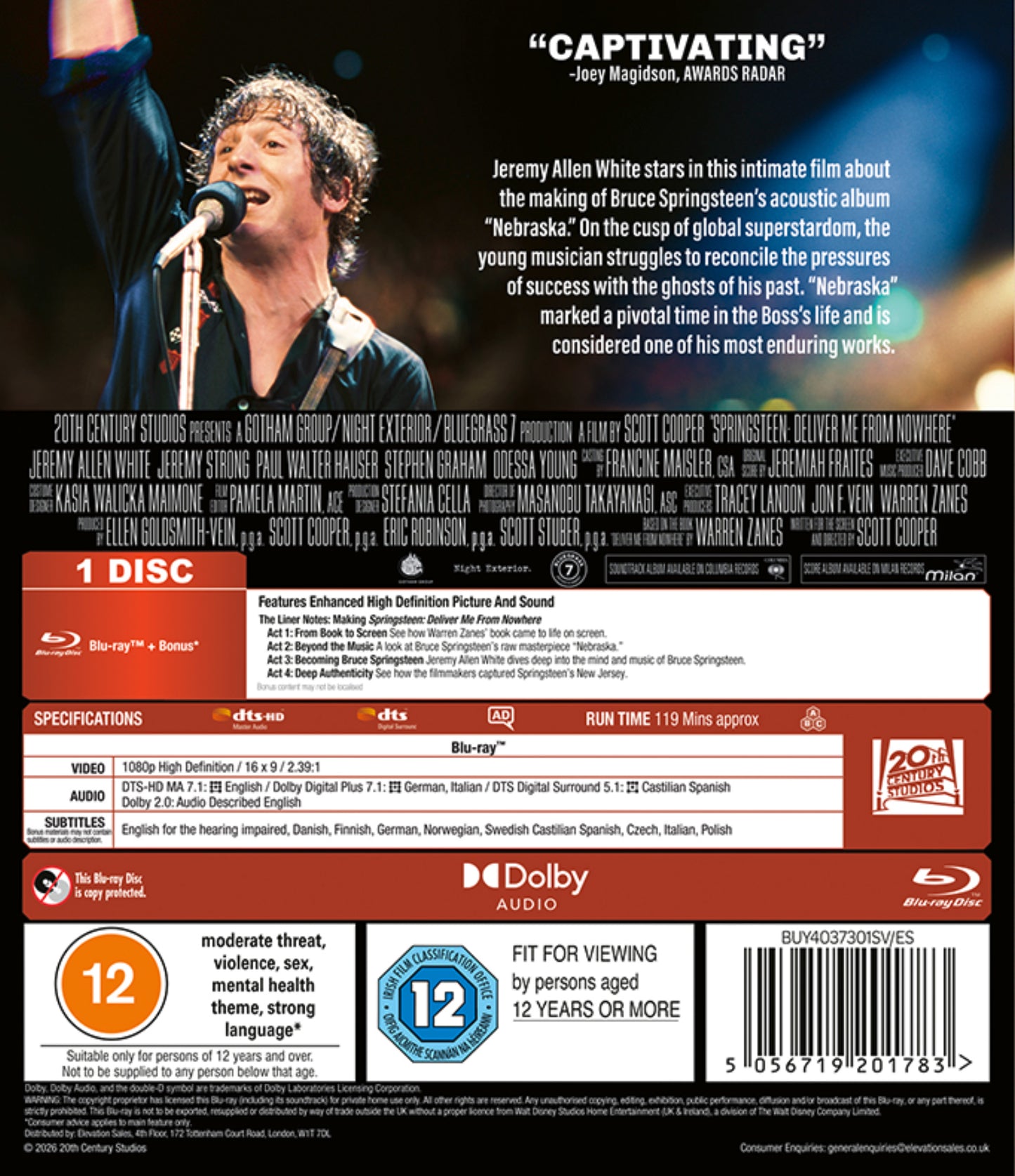 Springsteen: Deliver Me From Nowhere