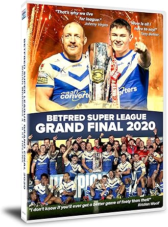 BETFRED SUPER LEAGUE GRAND FINAL 2020 ? WIGAN DVD