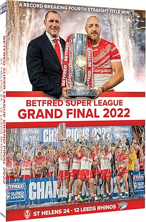 BETFRED SUPER LEAGUE GRAND FINAL 2022 DVD