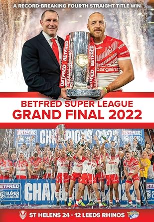 BETFRED SUPER LEAGUE GRAND FINAL 2022 DVD