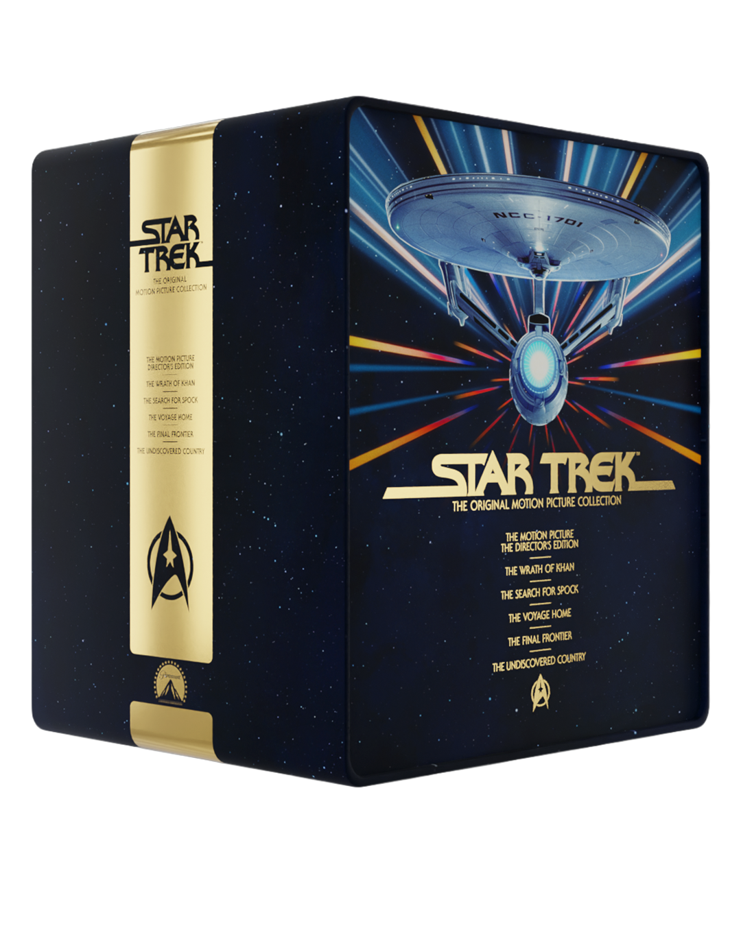 Star Trek: The Original Motion Picture Collection Library Case (1-6) - PRE-ORDER-TBC