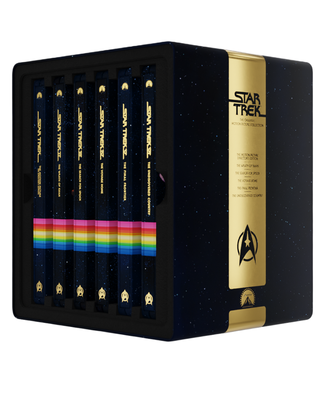 Star Trek: The Original Motion Picture Collection Library Case (1-6) - PRE-ORDER-TBC