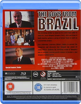 THE BOYS FROM BRAZIL BLU-RAY
