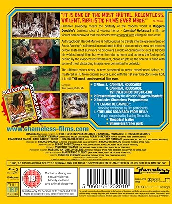 DIRECTOR'S CUTS CANNIBAL HOLOCAUST REDUX - LIM