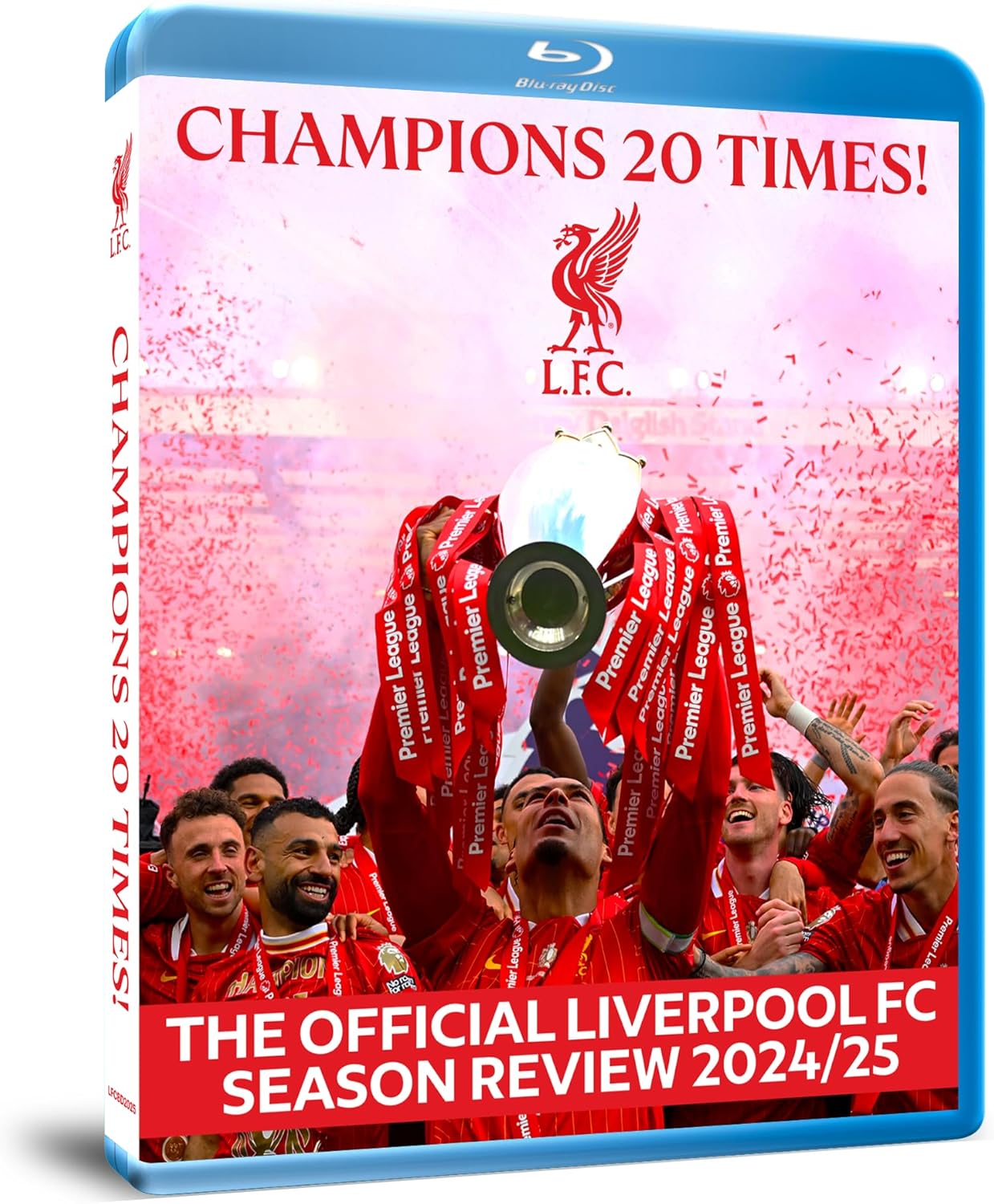 Champions 20 Times! The Official Liverpool FC Season Review 2024/25 [Blu-ray]- PRE-ORDER - 15 SEPTEMBER 2025