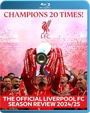 Champions 20 Times! The Official Liverpool FC Season Review 2024/25 [Blu-ray]- PRE-ORDER - 15 SEPTEMBER 2025