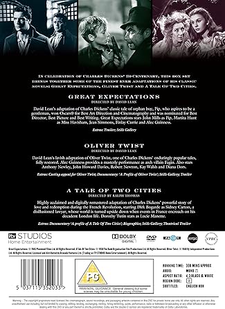CHARLES DICKENS MOVIE TRIPLE DVD