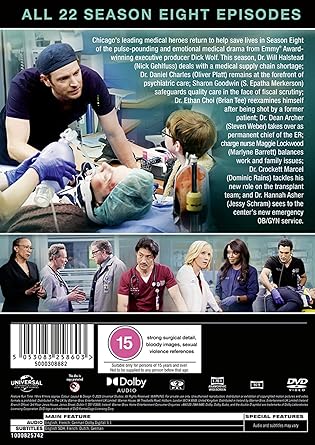 CHICAGO MED S8 DVD
