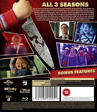 Chucky: The Complete Series Blu-Ray - PRE-ORDER 22 September 2025