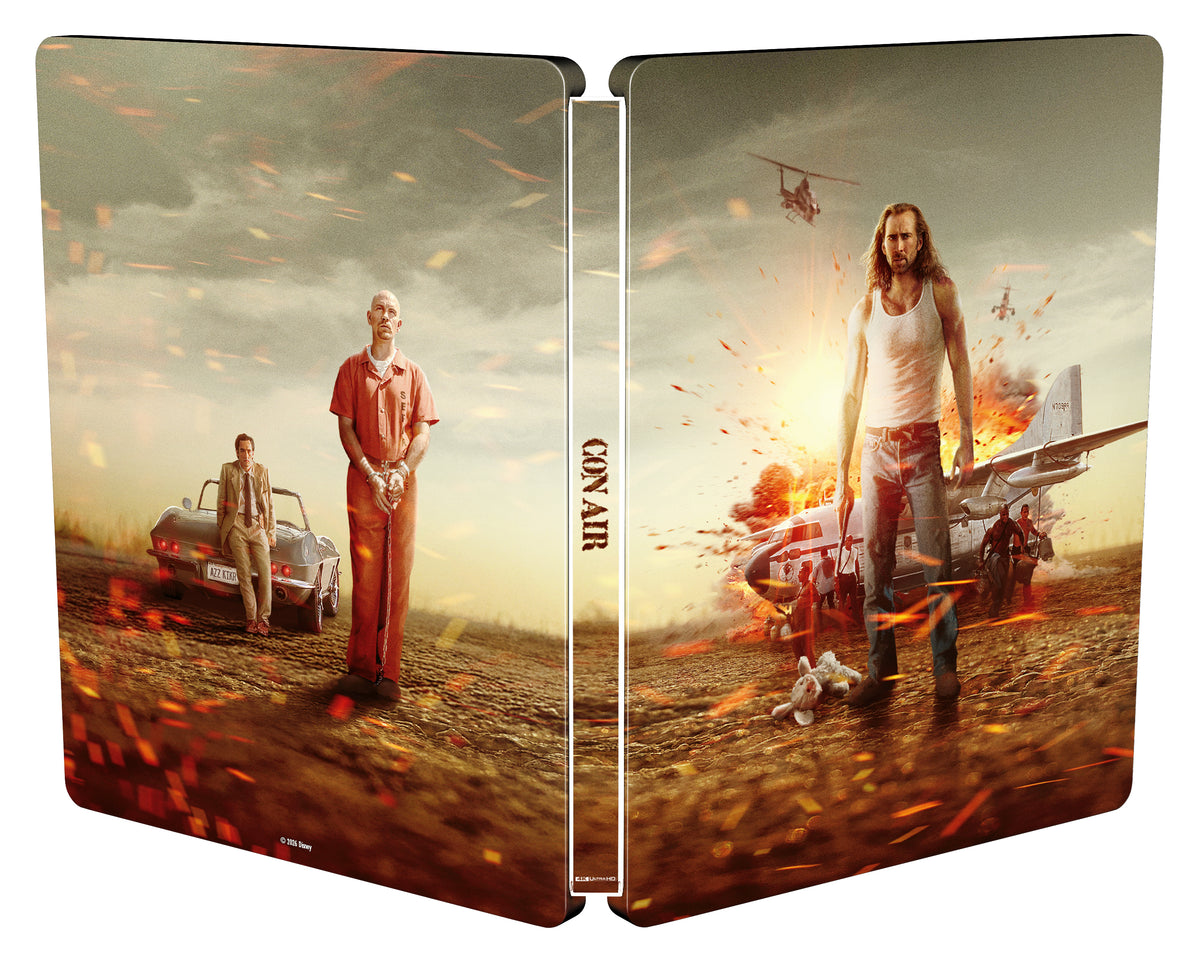 Con Air UHD/BLU-RAY SteelBook -PRE-ORDER-16-NOVEMBER-2026