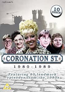 CORONATION STREET BEST OF 1980-1989 BOX SET DVD