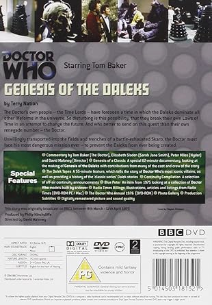 DOCTOR WHO: GENESIS OF THE DALEKS DVD