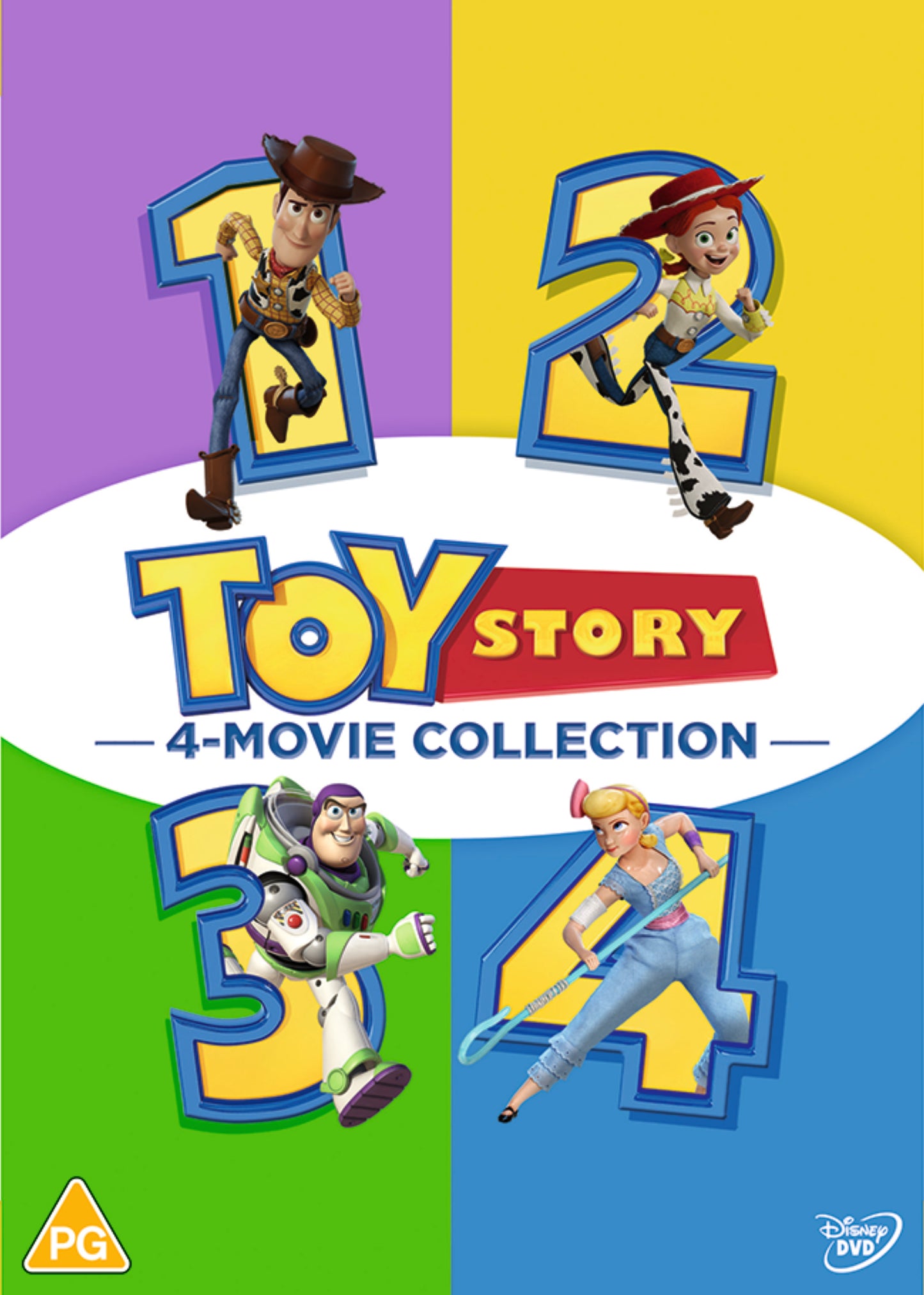 TOY STORY 1-4 DVD