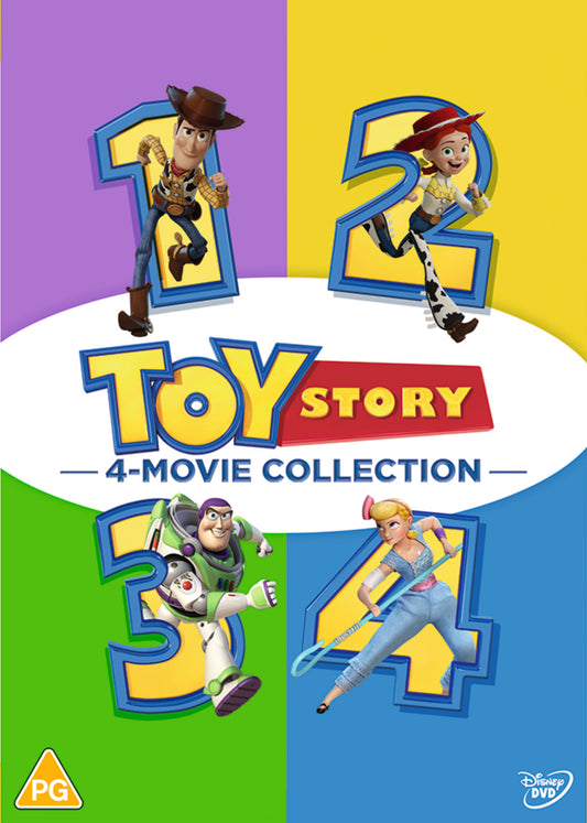 TOY STORY 1-4 DVD