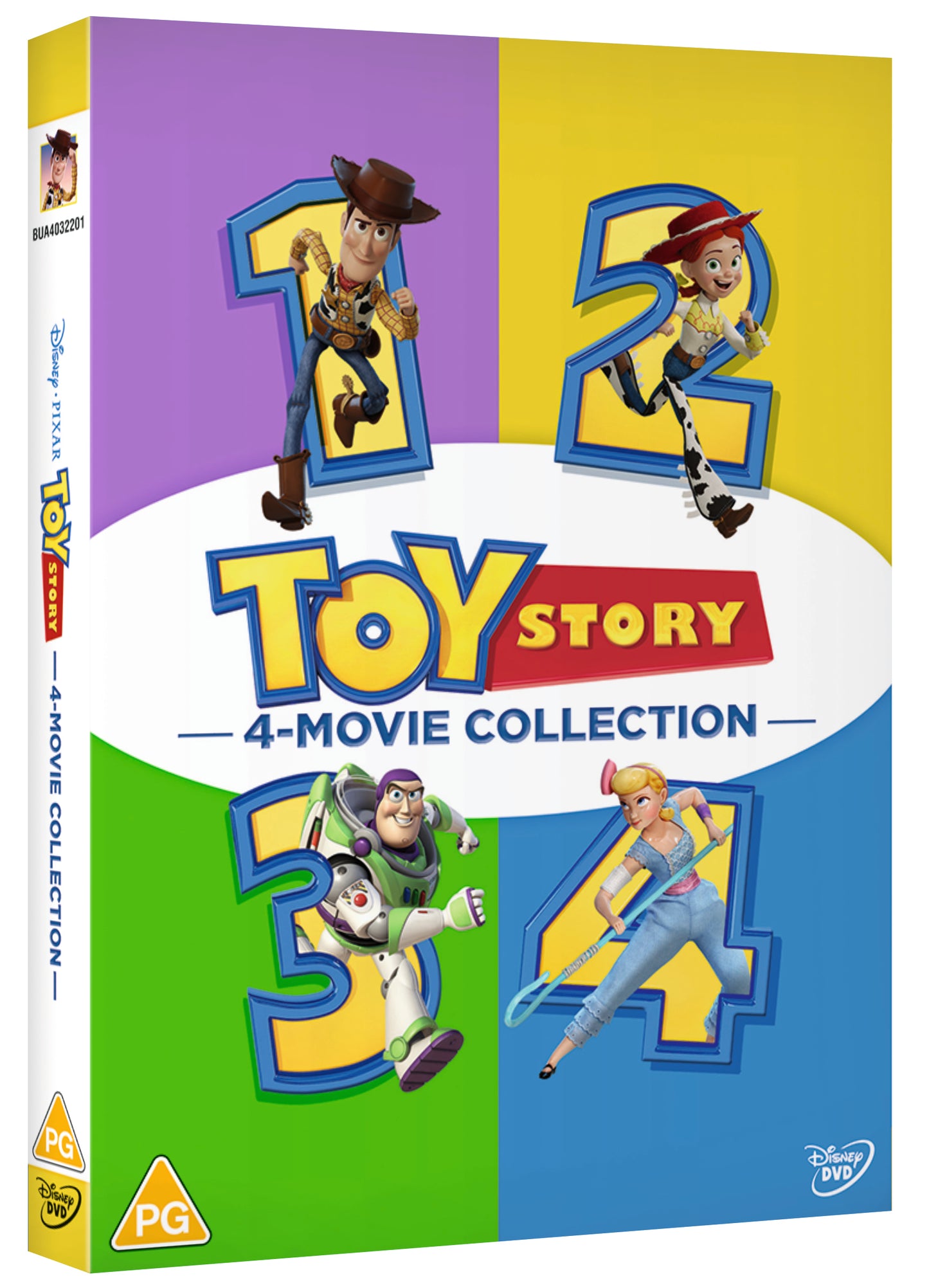 TOY STORY 1-4 DVD