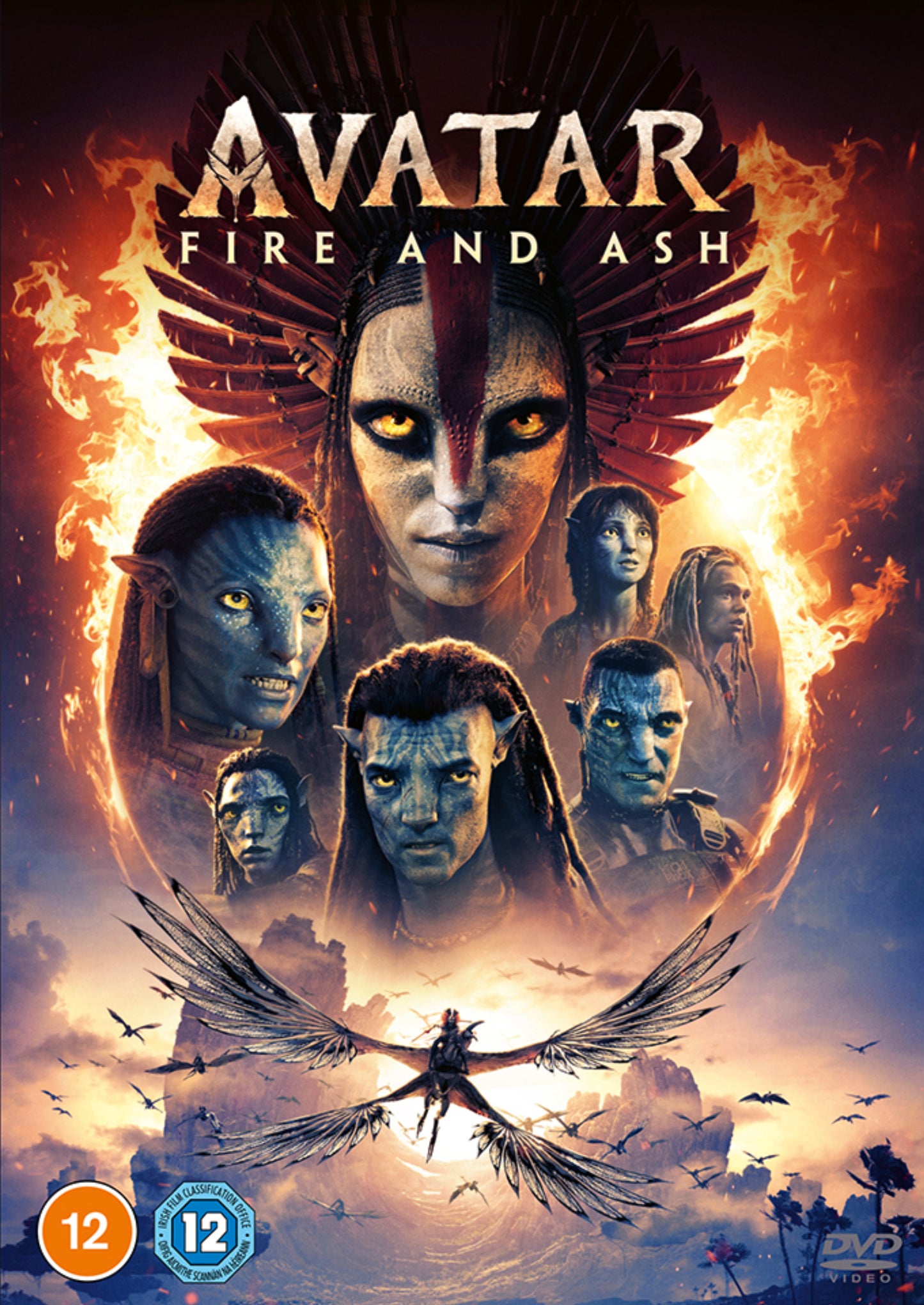 Avatar: Fire and Ash DVD