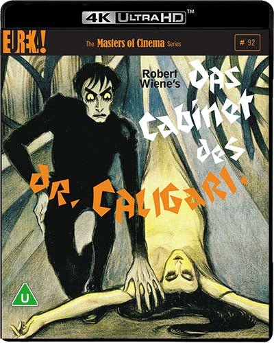 DAS CABINET DES DR. CALIGARI [The Cabinet of Dr. Caligari] (Masters of Cinema) Standard Edition 4K Ultra HD Blu-ray