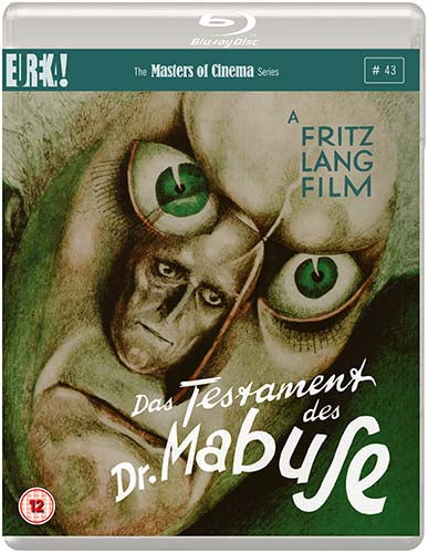 DAS TESTAMENT DES DR MABUSE [THE TESTAMENT OF DR. MABUSE](Masters of Cinema) BLU-RAY